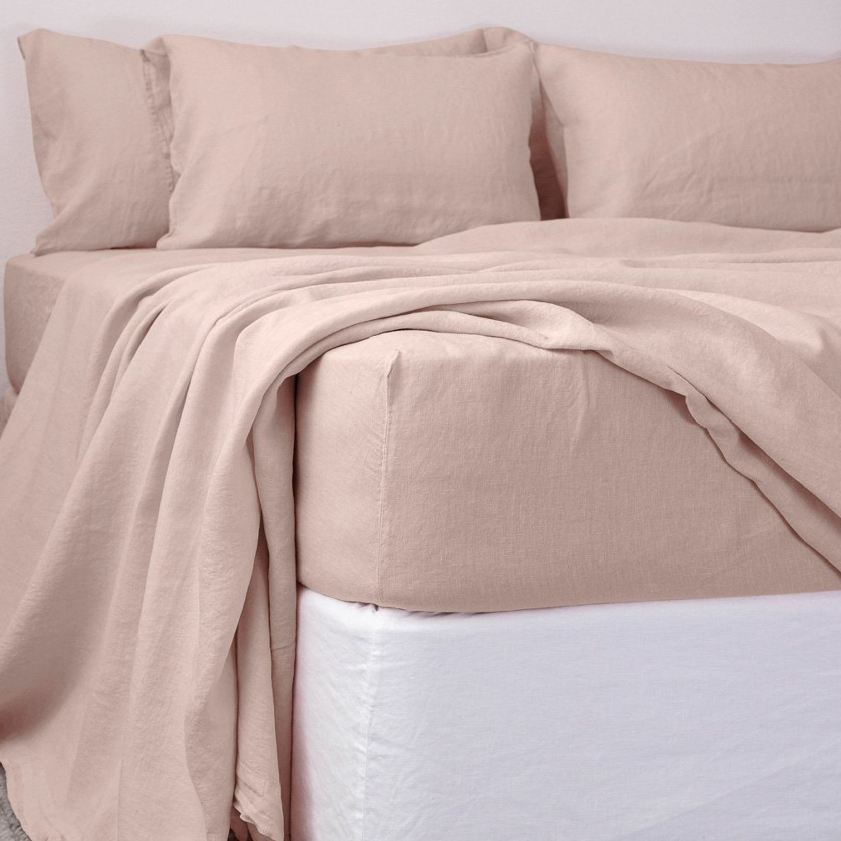 Belgian Linen Fitted Sheets gallery detail image