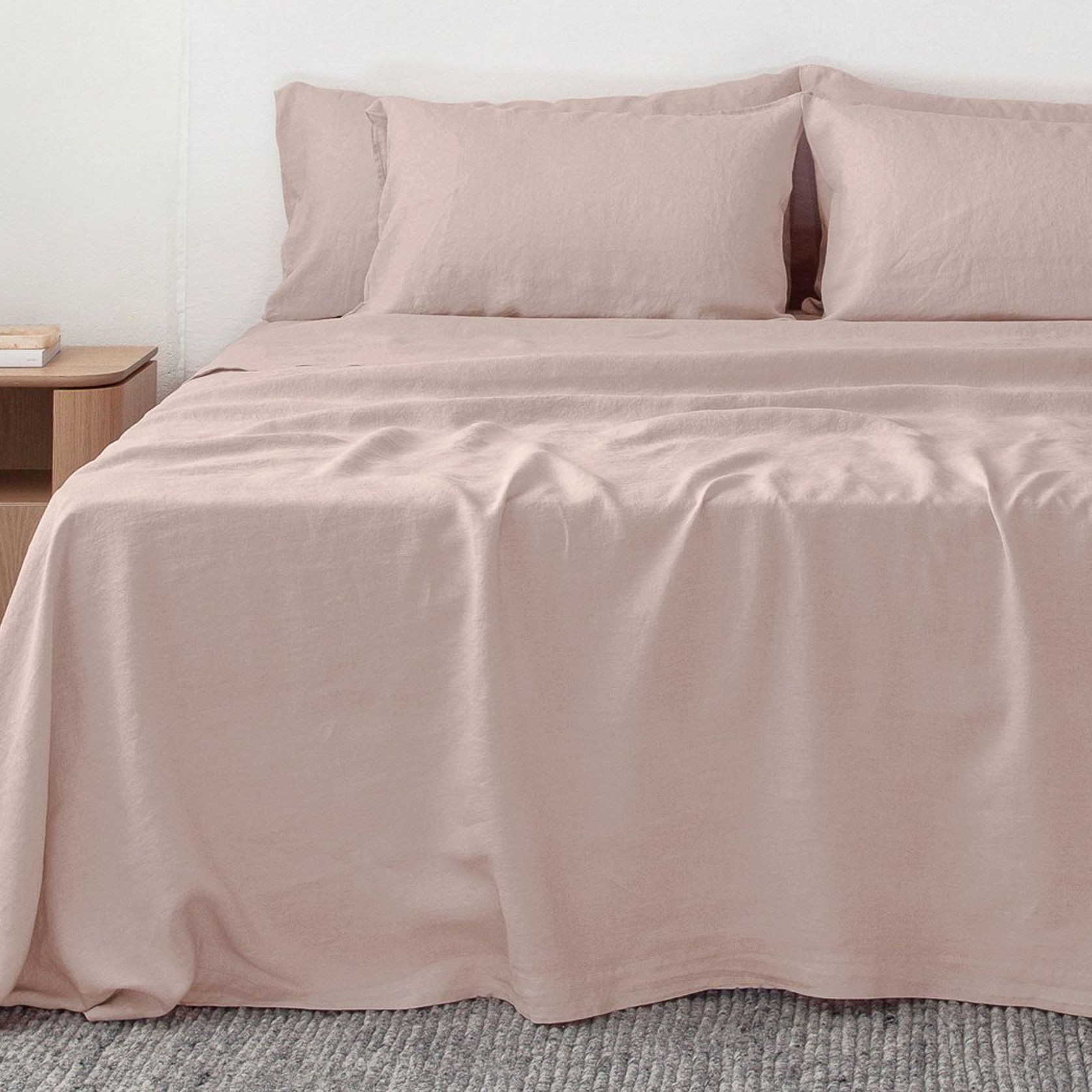 Belgian Linen Flat Sheets gallery detail image