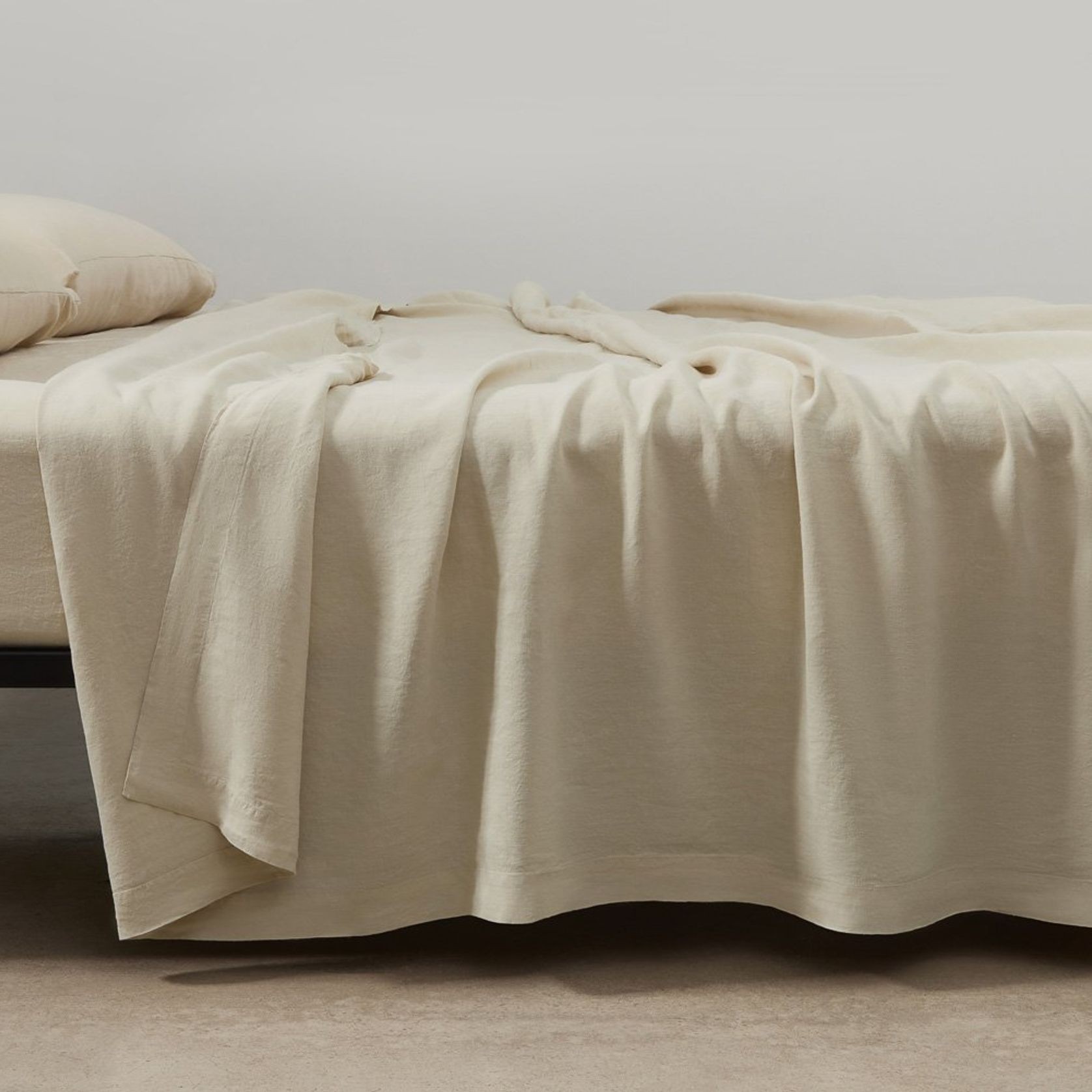 Belgian Linen Flat Sheets gallery detail image