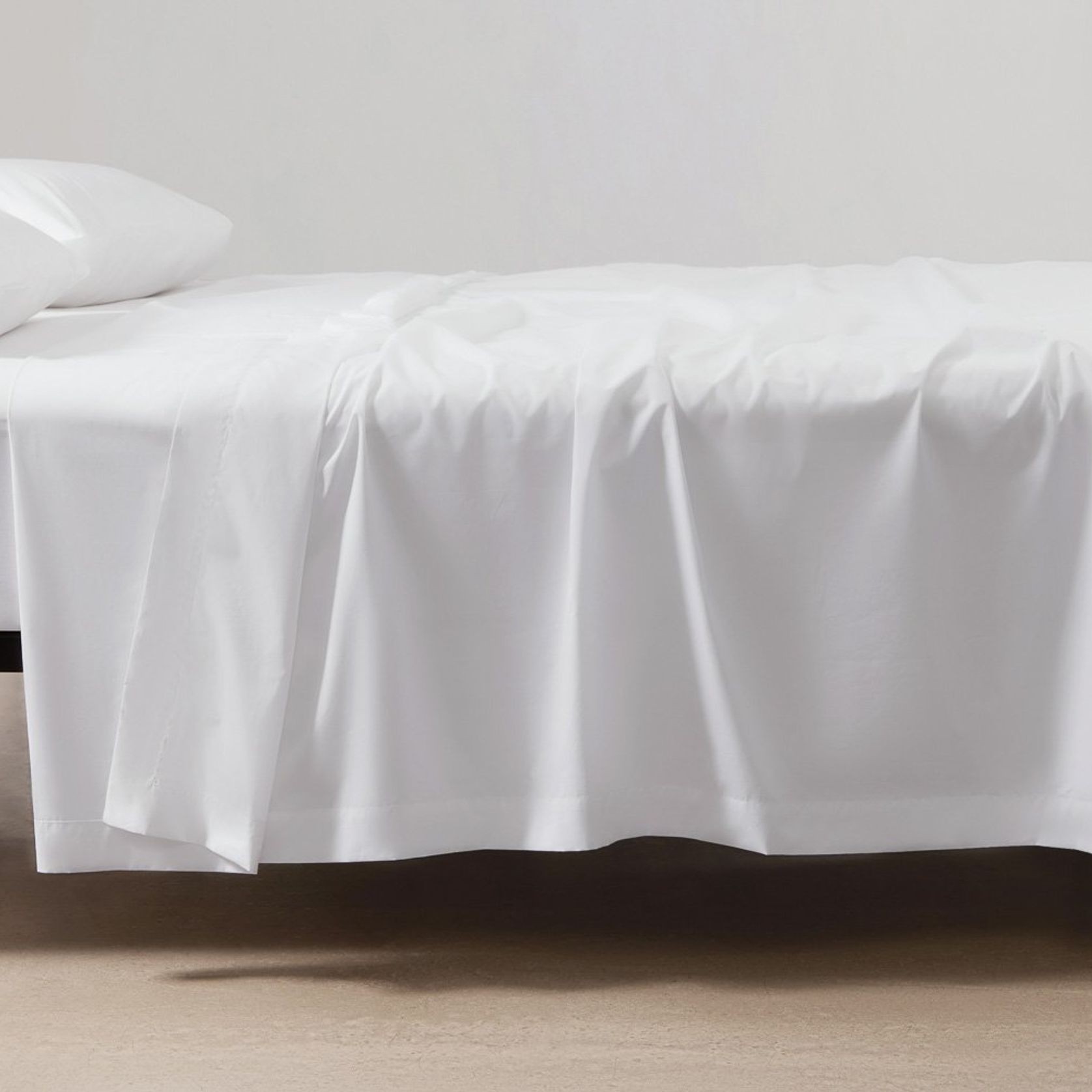 Cotton Percale Flat Sheets gallery detail image