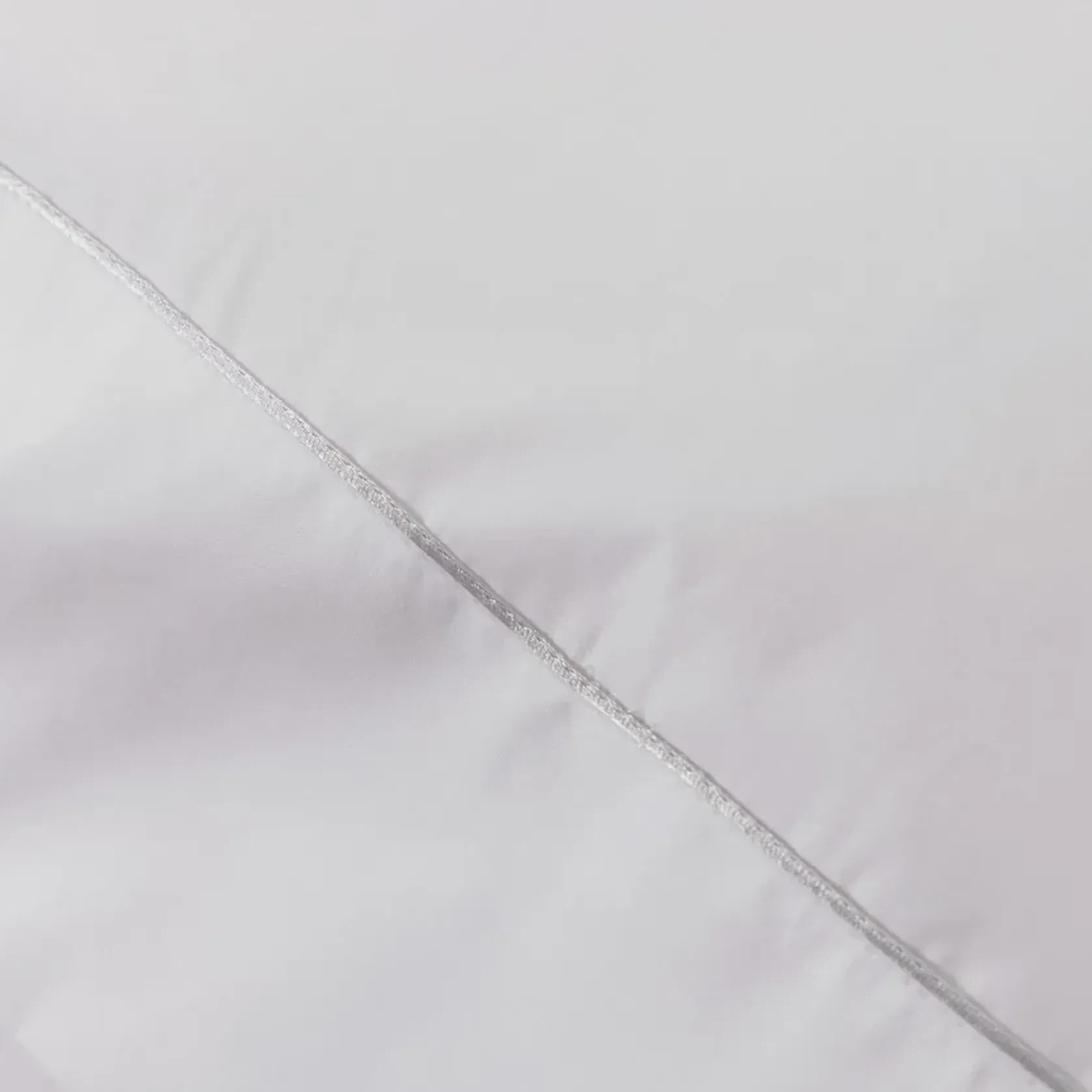 Cotton Percale Flat Sheets with Piping gallery detail image