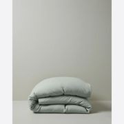 Ravello Linen Quilt Cover - Sage | Weave Home Bed Linen gallery detail image