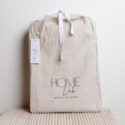 French Flax Linen Bed Skirt - Natural Oat - Queen gallery detail image