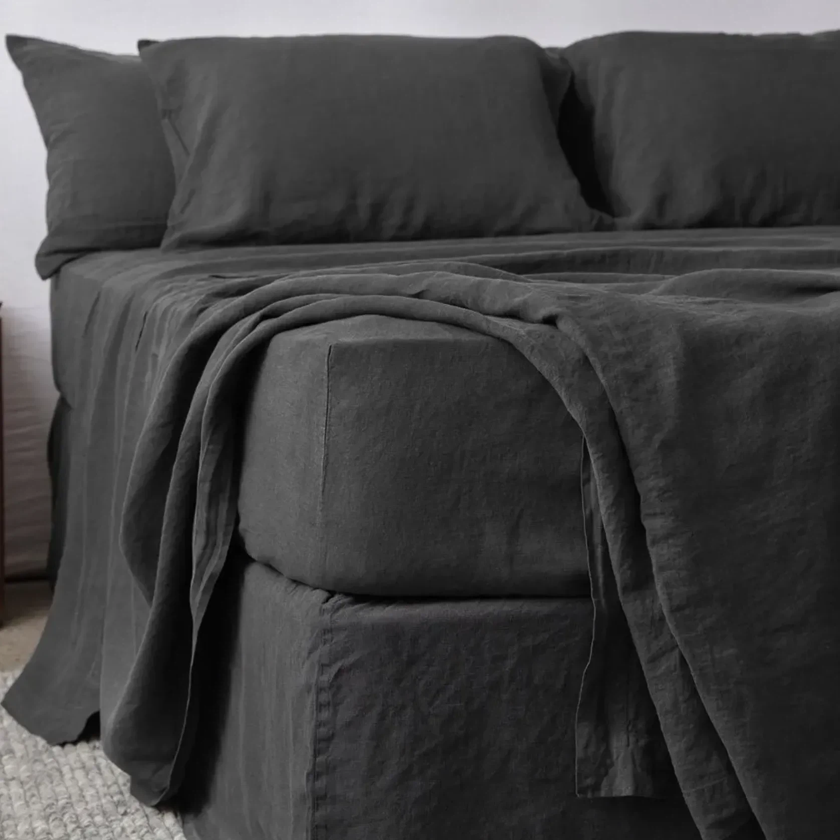 Belgian Linen Valances & Bed Skirts gallery detail image
