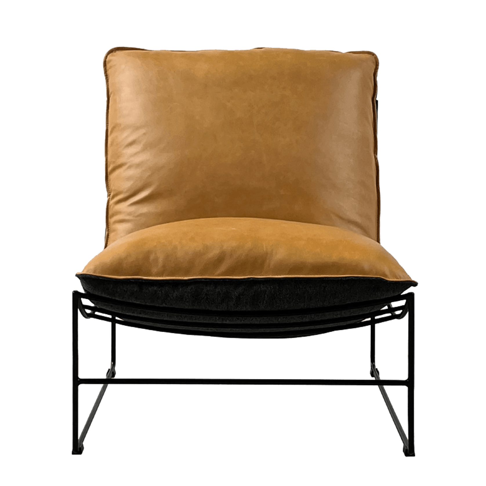 Leonardo Leather Lounge Chair gallery detail image