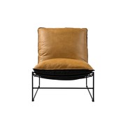 Leonardo Leather Lounge Chair gallery detail image