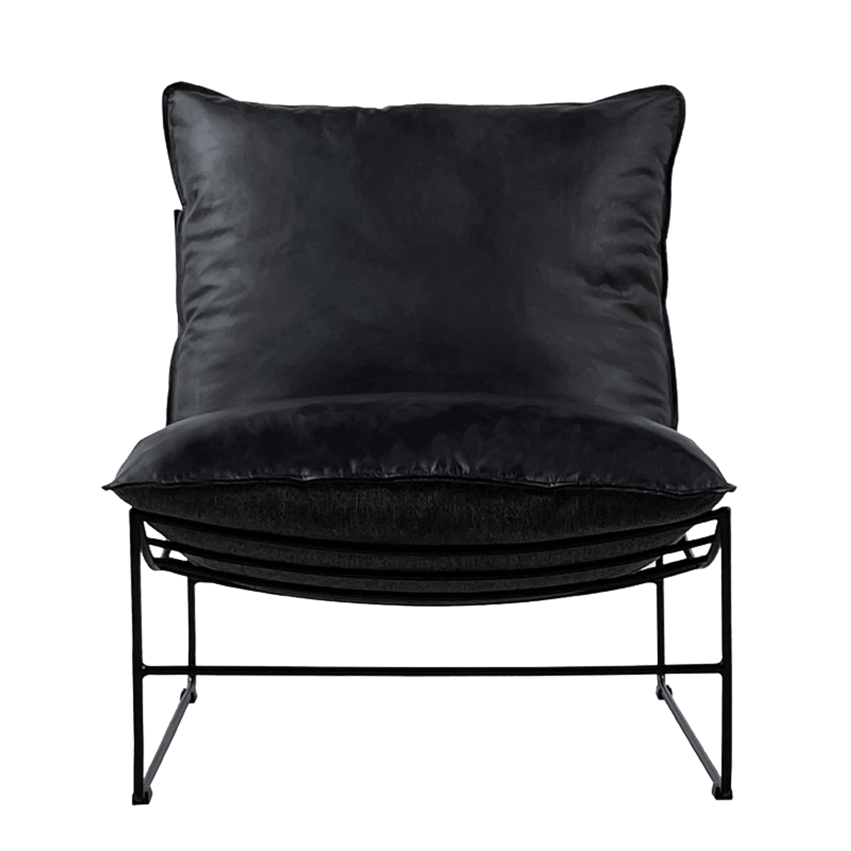 Leonardo Leather Lounge Chair gallery detail image