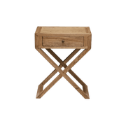 Italia Riviera Bedside with Cross Legs gallery detail image