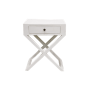 Italia Riviera Bedside with Cross Legs gallery detail image