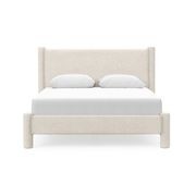 Liora Four Post Queen Bed Frame | Cream Boucle gallery detail image