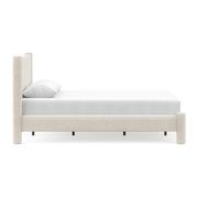 Liora Four Post Queen Bed Frame | Cream Boucle gallery detail image