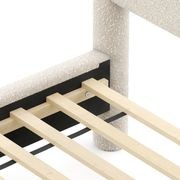 Liora Four Post Queen Bed Frame | Cream Boucle gallery detail image