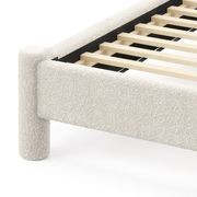 Liora Four Post Queen Bed Frame | Cream Boucle gallery detail image
