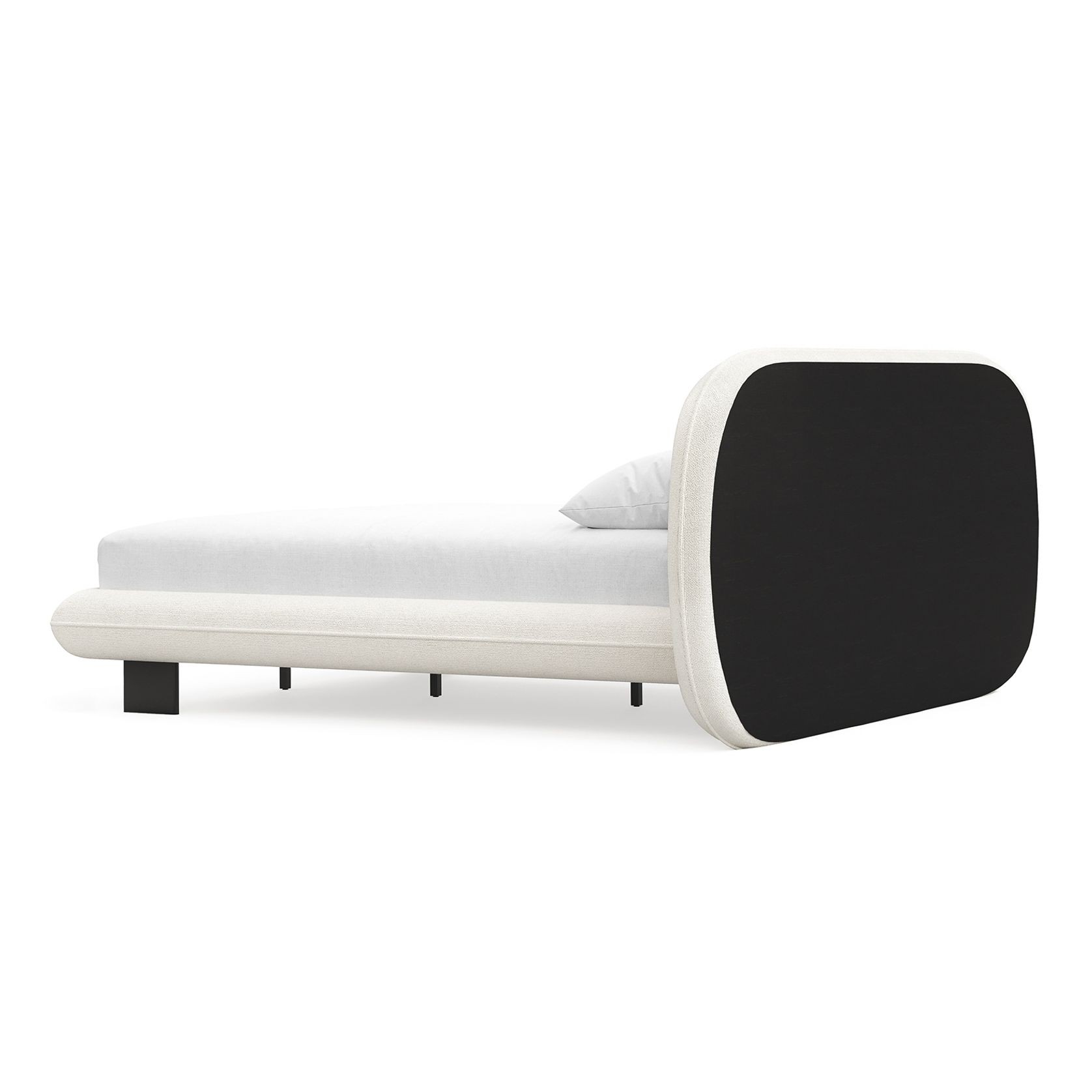 Brune Oversized Queen Bed Frame | Canvas Ivory gallery detail image