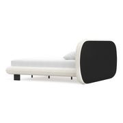 Brune Oversized Queen Bed Frame | Canvas Ivory gallery detail image