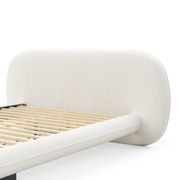 Brune Oversized Queen Bed Frame | Canvas Ivory gallery detail image