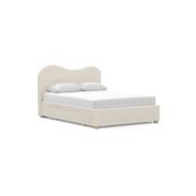 Aira Queen 2 Drawer Storage Bed Frame | Cream Boucle gallery detail image