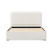 Lanore Queen 2 Drawer Storage Bed Frame | Canvas Ivory gallery detail image
