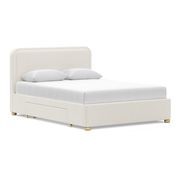 Lanore Queen 2 Drawer Storage Bed Frame | Canvas Ivory gallery detail image
