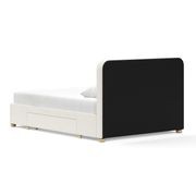 Lanore Queen 2 Drawer Storage Bed Frame | Canvas Ivory gallery detail image