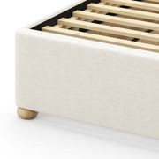 Lanore Queen 2 Drawer Storage Bed Frame | Canvas Ivory gallery detail image
