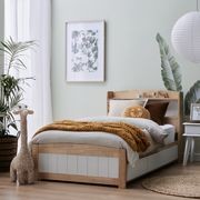 Rio Toddler Single Storage Bed | Hardwood Frame gallery detail image