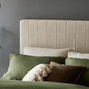 Franki 2PCE Double Headboard and Base Bundle Walnut gallery detail image