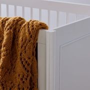 Banksia Hardwood Baby Cot with Storage | White gallery detail image