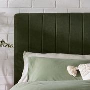 Franki 2PCE Queen Headboard and Base Bundle Natural gallery detail image