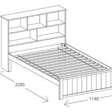 Myer White King Single Bed with Storage | Hardwood gallery detail image