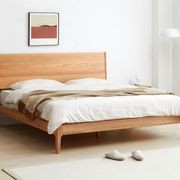 Seattle Natural Solid Oak Bed Frame gallery detail image