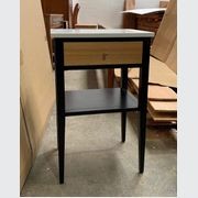 Newport Bedside Cabinet 1 Drawer With Shelf gallery detail image