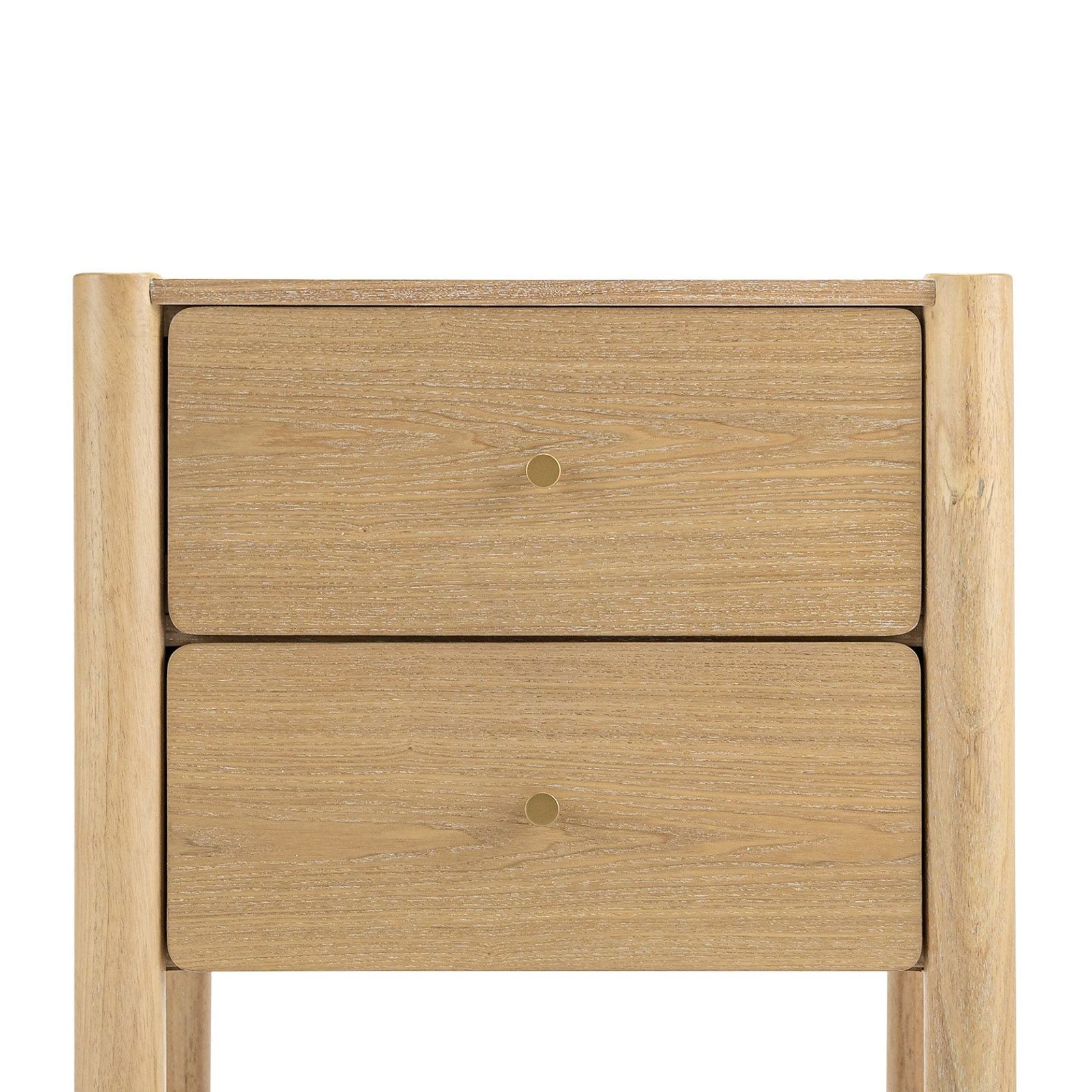 Levi 1 Drawer Bedside Table | Natural Ash gallery detail image