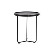 Haywood Round Side Table - Black gallery detail image