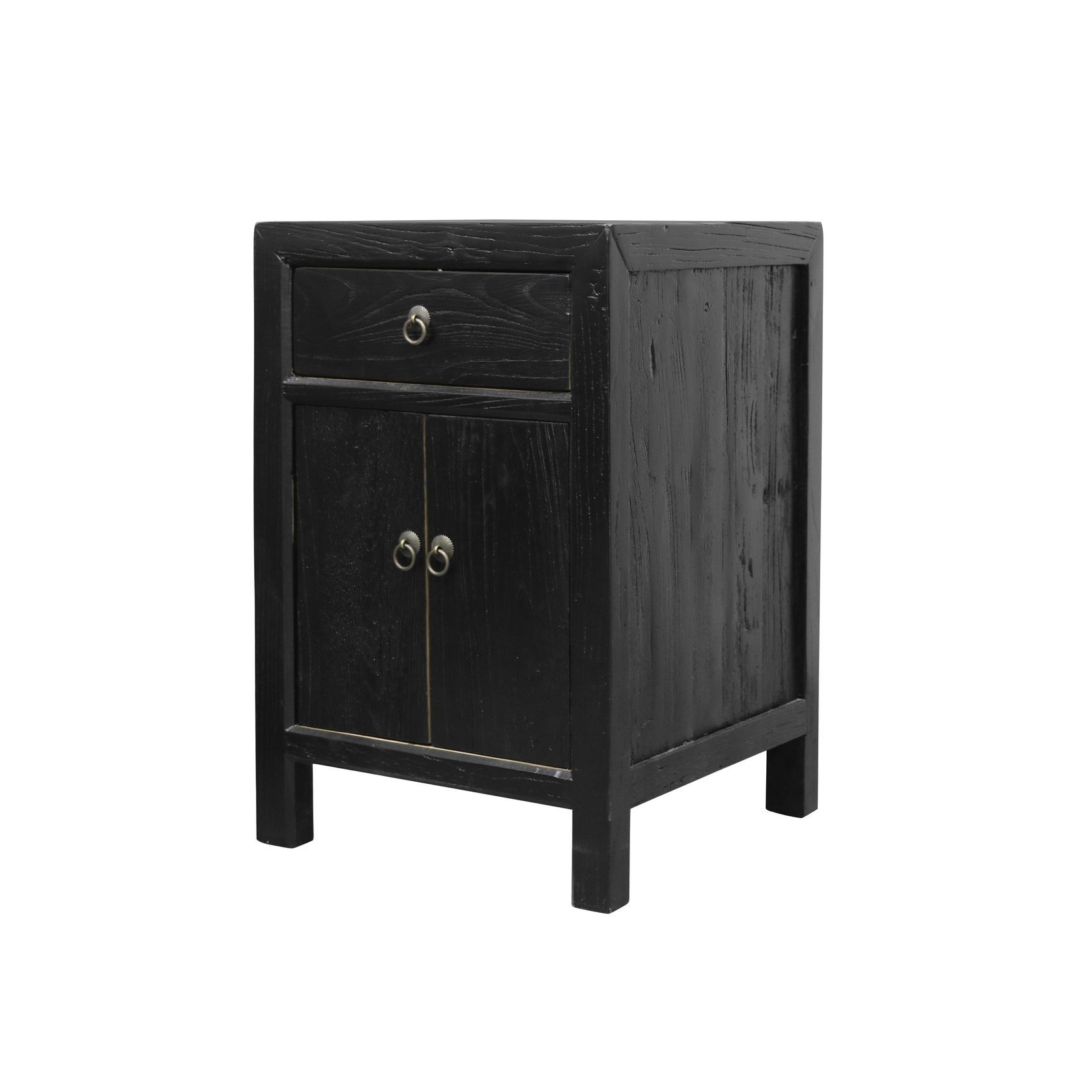 Parq Bedside Table - Black gallery detail image
