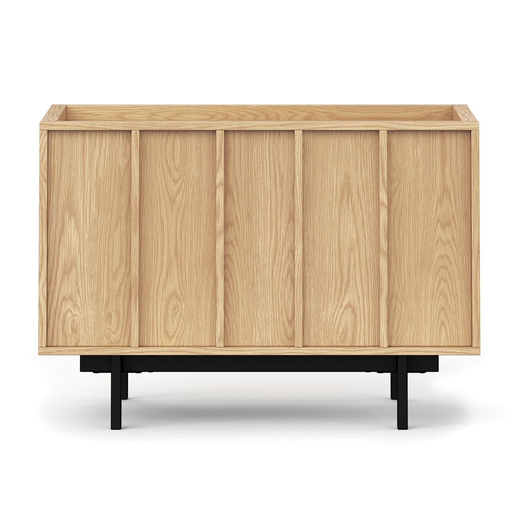 Linea 1 Drawer Bedside Table | Natural Oak gallery detail image