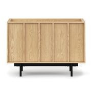 Linea 1 Drawer Bedside Table | Natural Oak gallery detail image