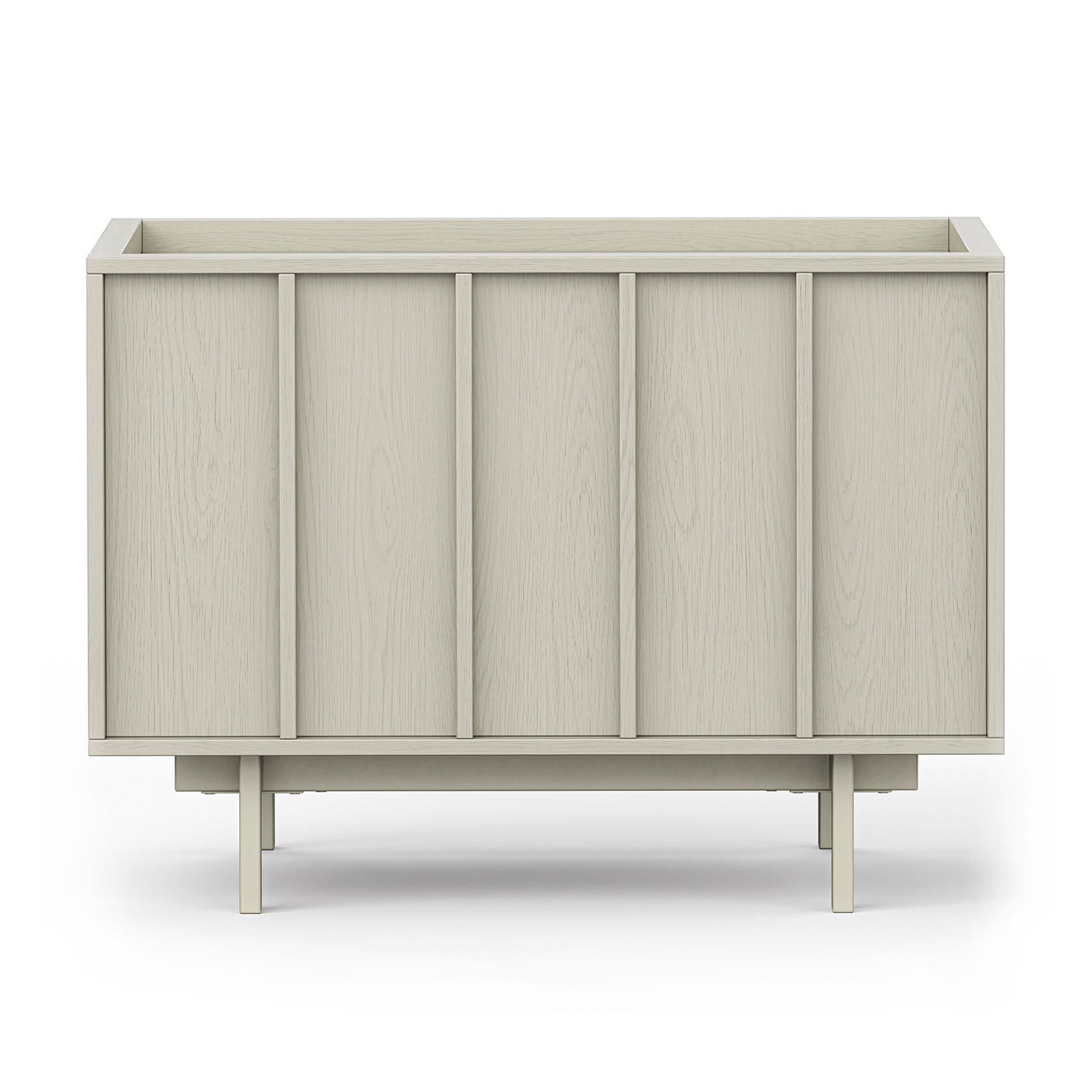 Linea 1 Drawer Bedside Table | Putty gallery detail image