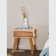 Ari Bedside Table | Natural Hardwood gallery detail image