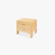 Sto Bedside (2 drawer) - Table by Apartmento gallery detail image