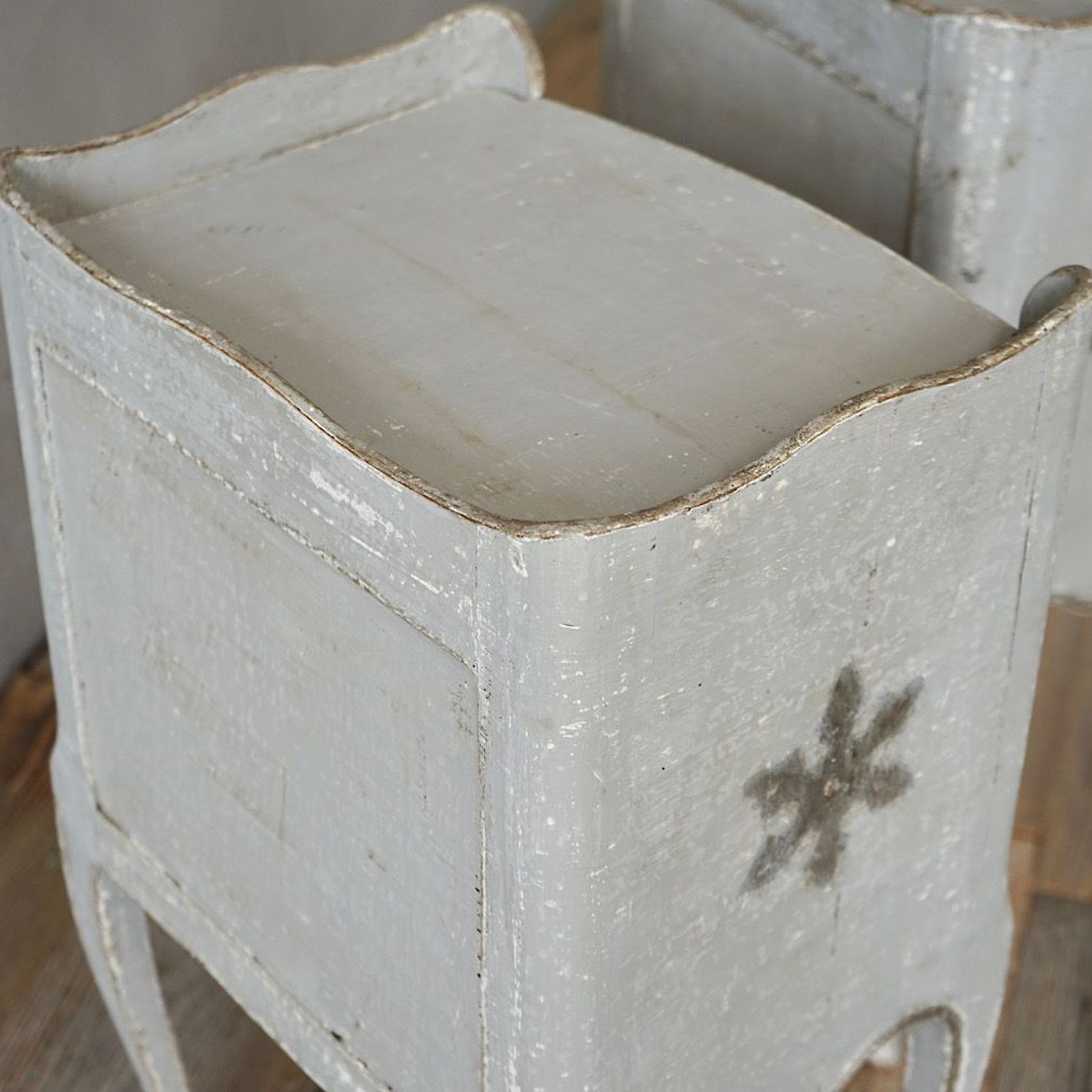 Antique French Louis XV Bedside Cabinets (Pair) gallery detail image
