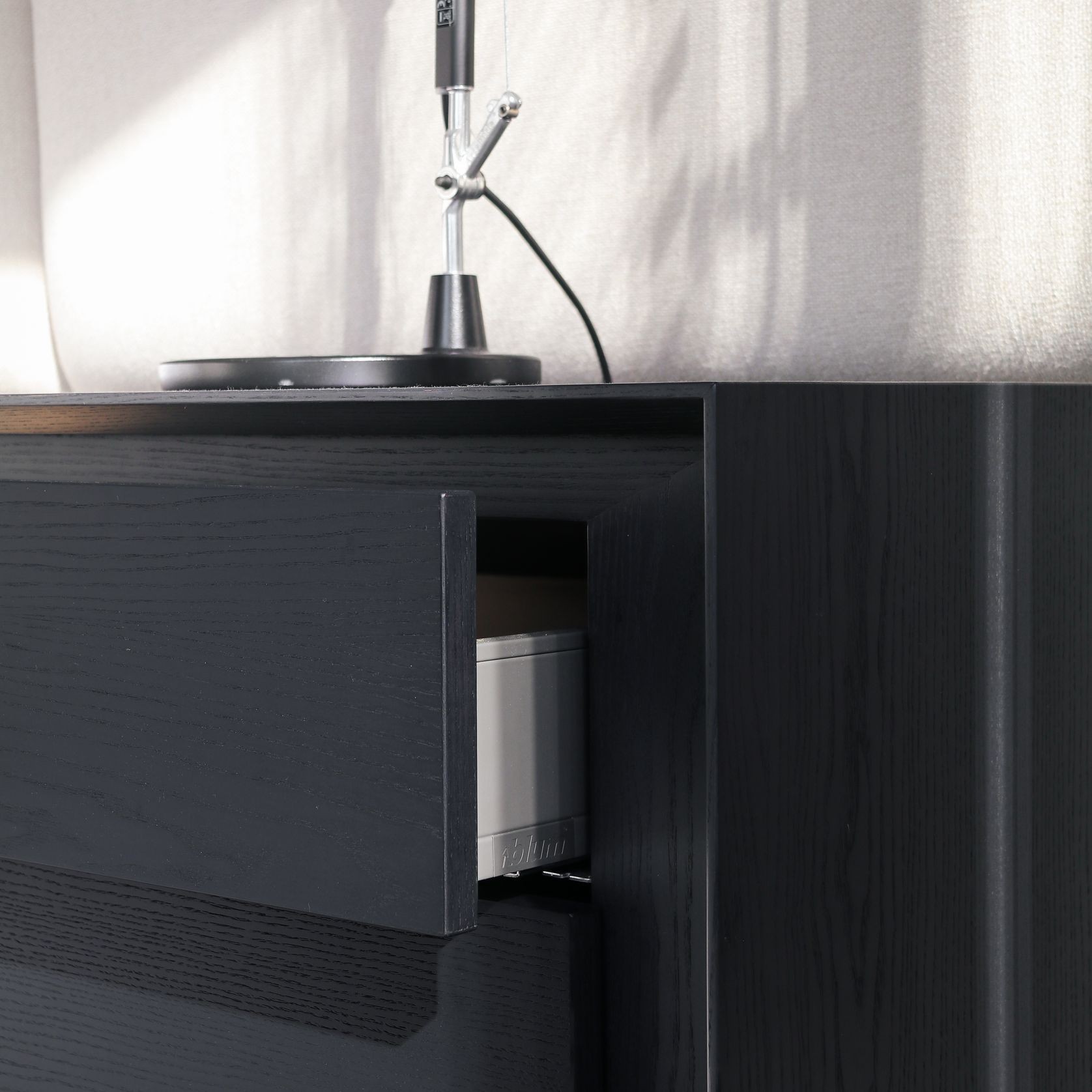 Zurich Three Drawer Bedside gallery detail image
