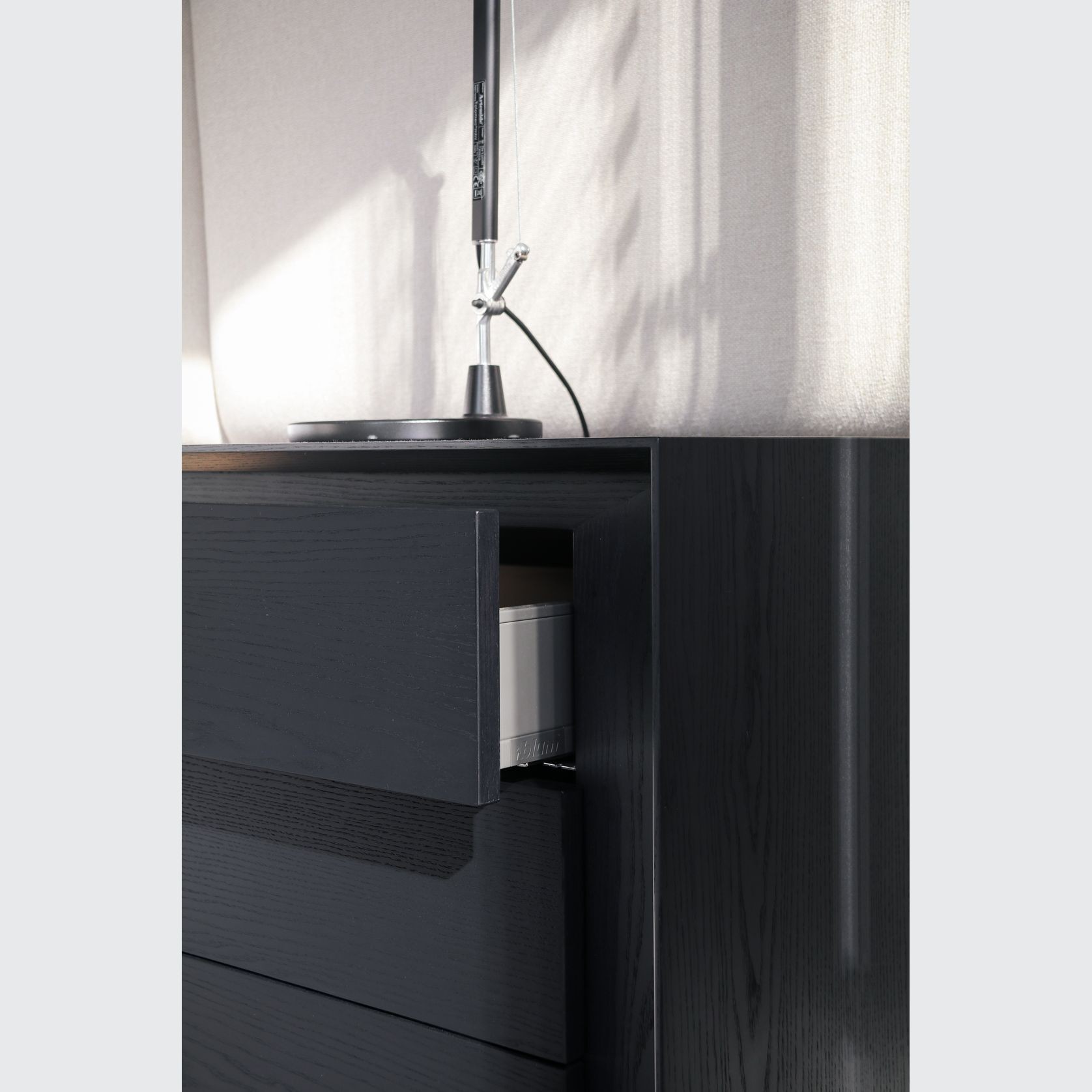 Zurich Three Drawer Bedside gallery detail image