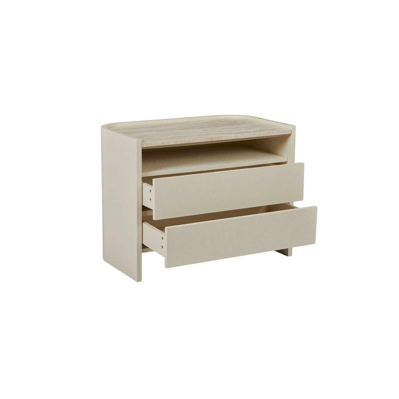 Elsie Two Drawer Bedside gallery detail image