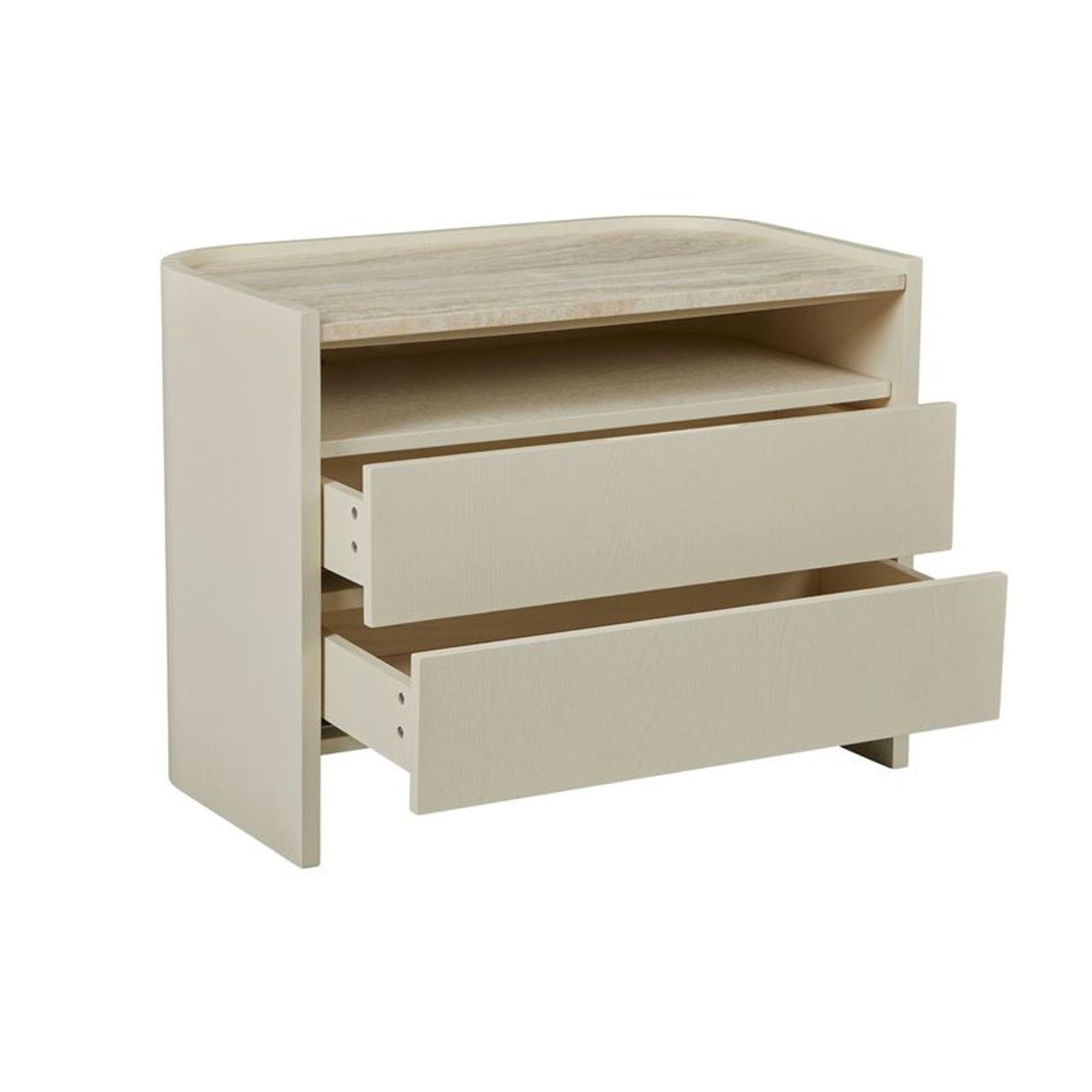Elsie Two Drawer Bedside gallery detail image