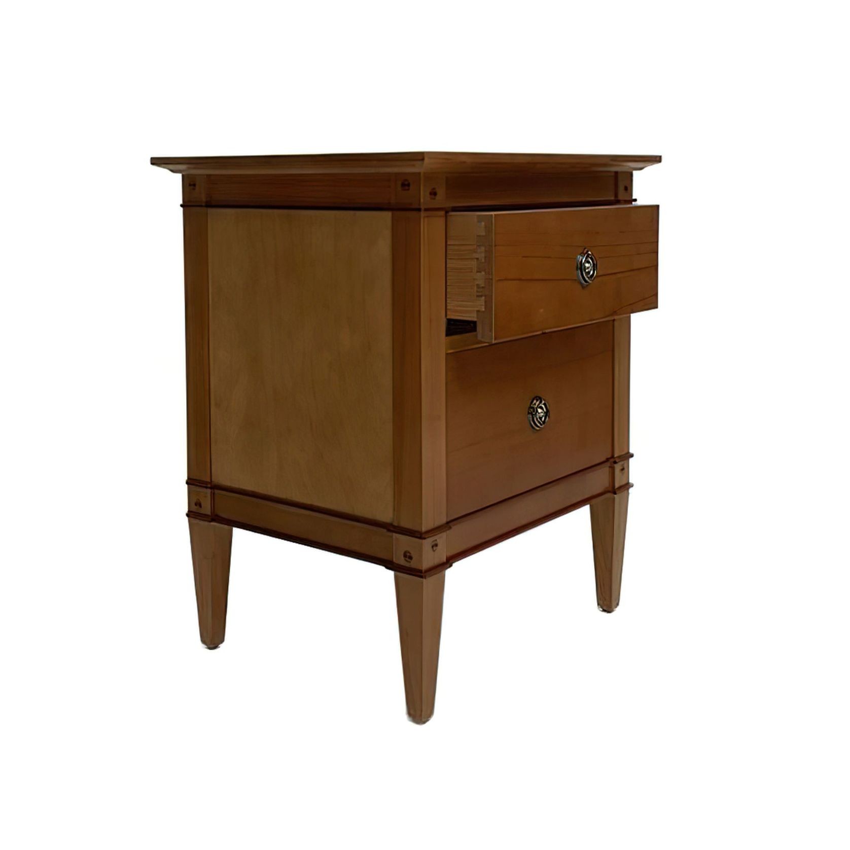 Trenail Bedside Cabinet 2 Drawer/Slide gallery detail image