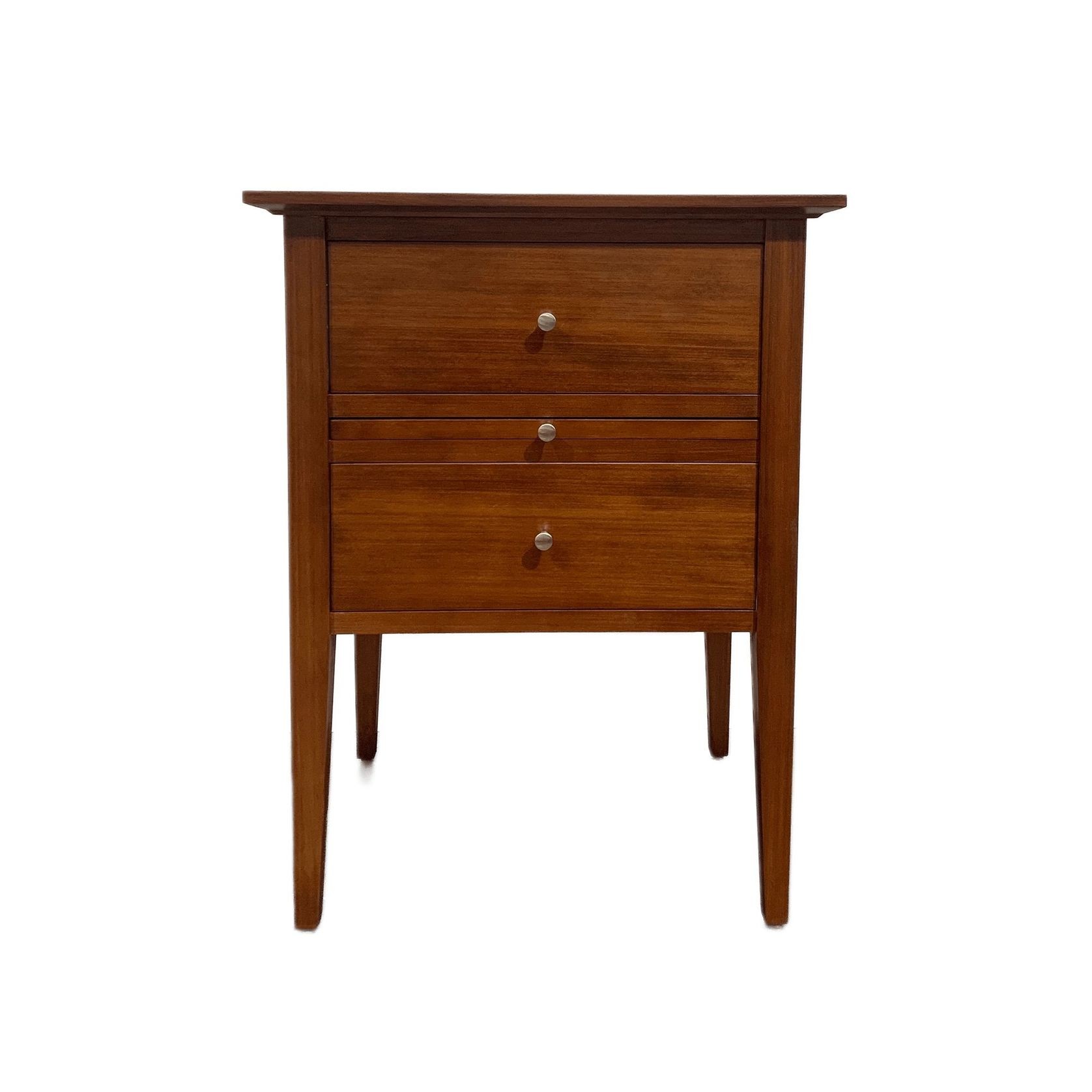 Eden Bedside Cabinet 2 Drawer/Slide gallery detail image