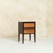 Newport Bedside Cabinet Pair 2 Drawer/Slide gallery detail image