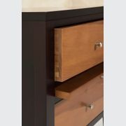 Newport Bedside Cabinet Pair 2 Drawer/Slide gallery detail image