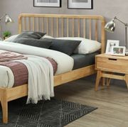 Paris Hardwood Bedside Table | Nightstand | Natural gallery detail image